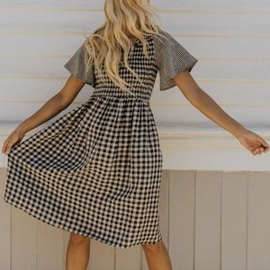 Roolee Park Breeze Checkered Dress